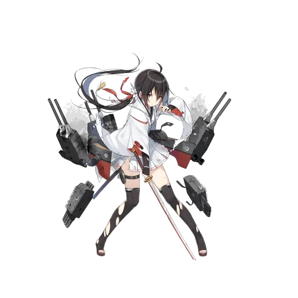 战舰少女R - 古鹰·改 - 大破立绘
