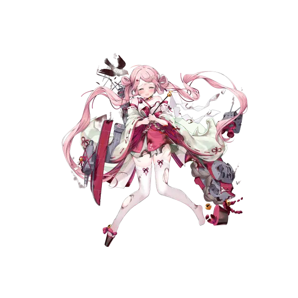 战舰少女R - 初夏·改 - 大破立绘