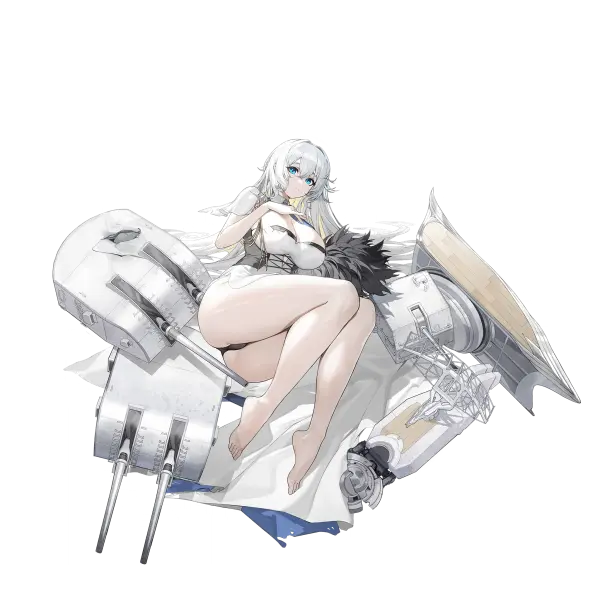 战舰少女R - 密西西比·改 - 大破立绘
