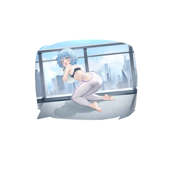 战舰少女R - U-47 - 换装 - 芝芝燃烧中 - 大破立绘