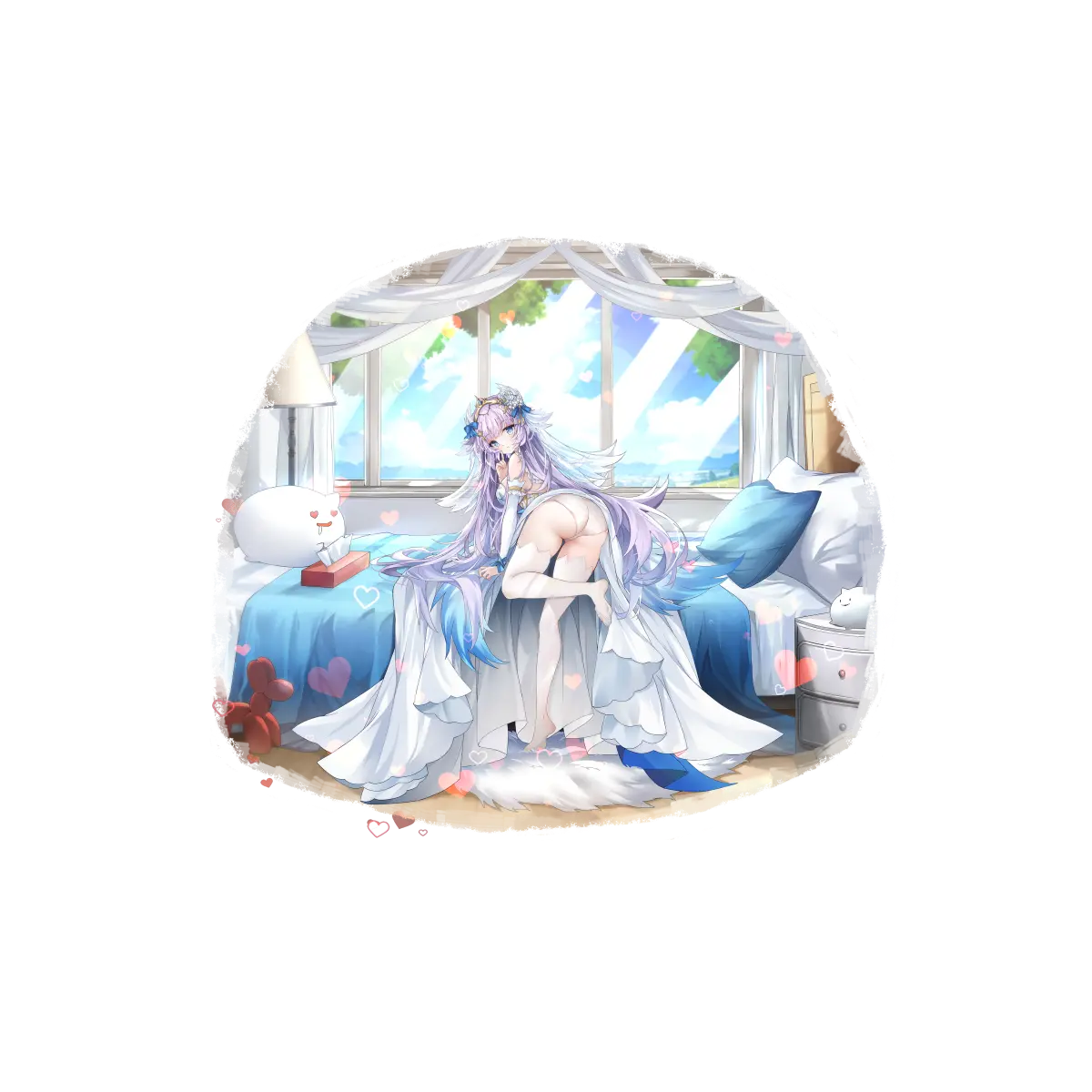 战舰少女R - 玛丽亚皇后 - 换装 -  - 大破立绘