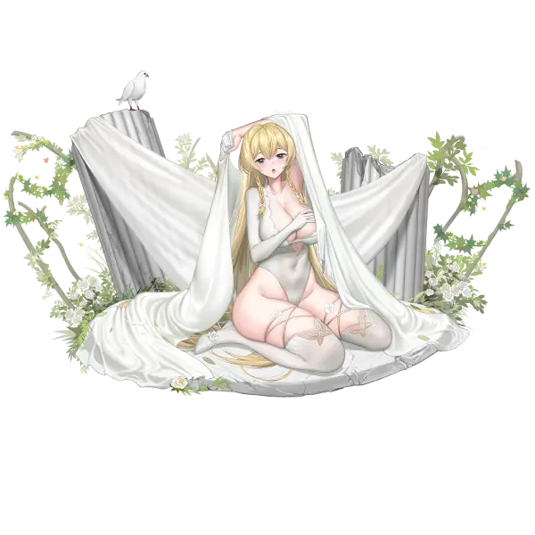 战舰少女R - 约克 - 换装 -  - 大破立绘