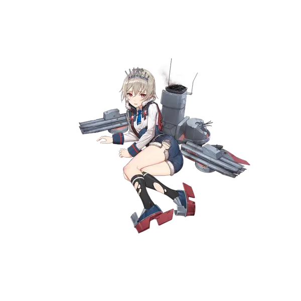 战舰少女R - 47工程 - 大破立绘