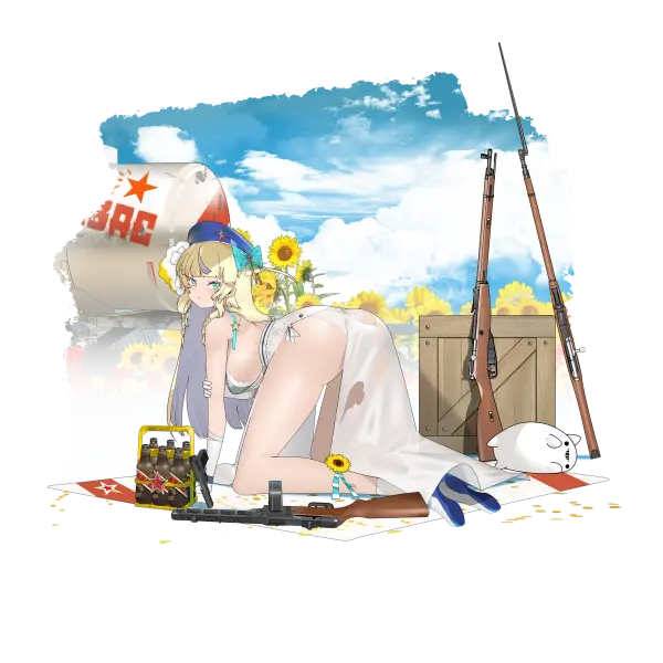 战舰少女R - 捷尔任斯基 - 换装 - 亲爱的你 - 大破立绘