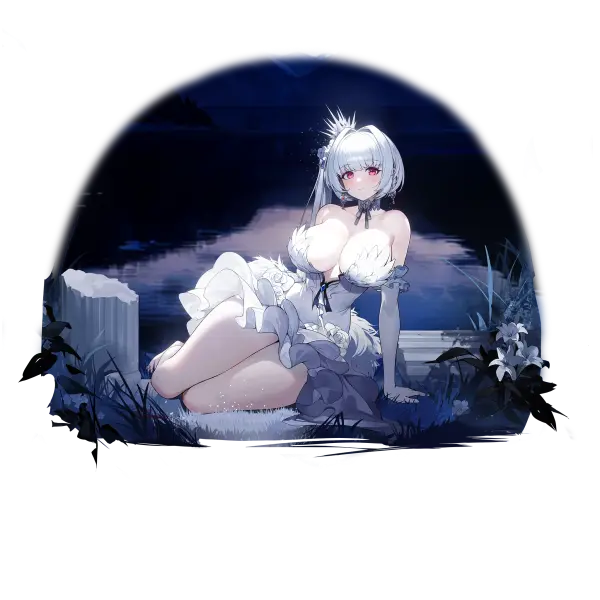 战舰少女R - 金伯恩 - 换装 - 幽夜翩舞 - 大破立绘