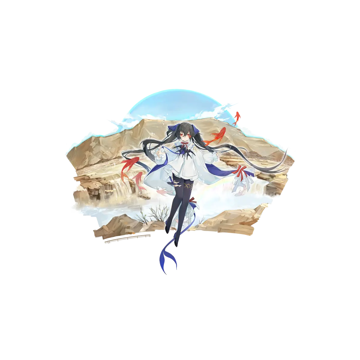 战舰少女R - 351 - 换装 - 灯火生明月 - 大破立绘