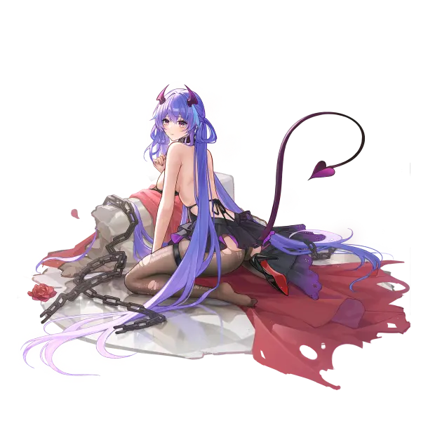 战舰少女R - 香格里拉 - 换装 - 心锁魔堡 - 大破立绘