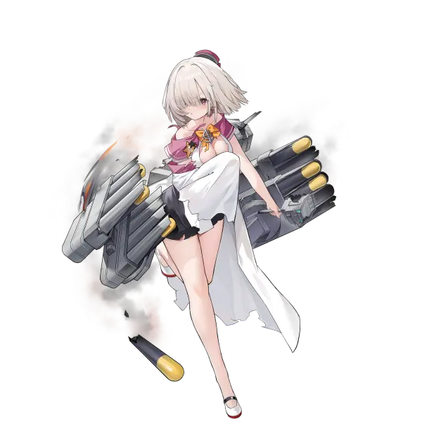 战舰少女R - 巴格利 - 大破立绘