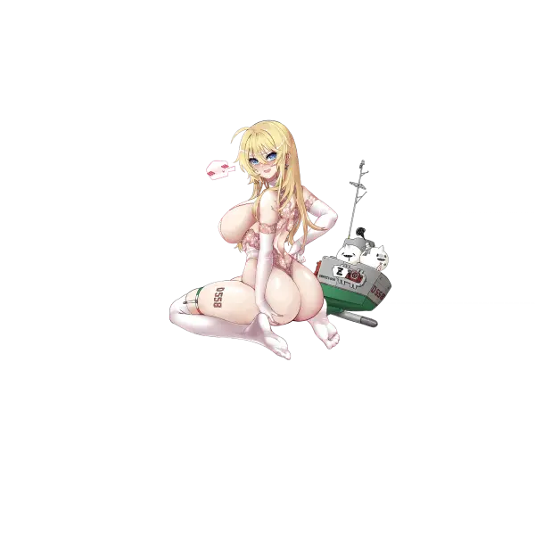 战舰少女R - 冲锋 - 大破立绘