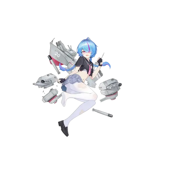 战舰少女R - 狭雾 - 大破立绘