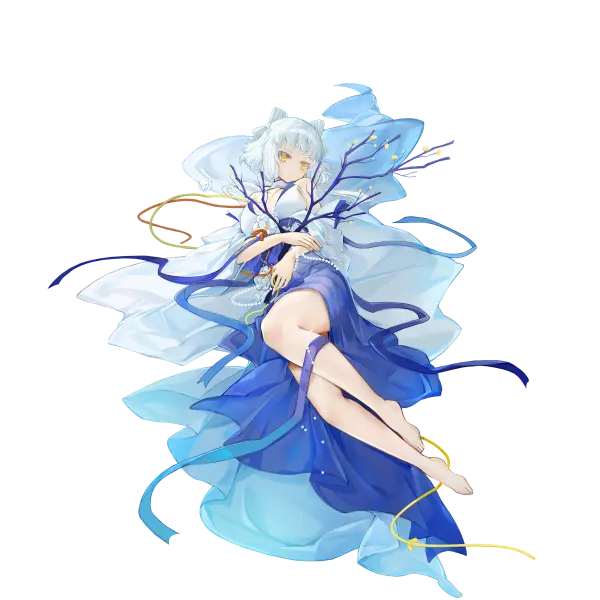 战舰少女R - 南京 - 换装 - 清音迎晓月 - 大破立绘