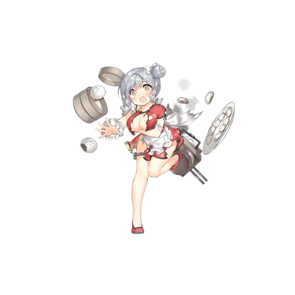 战舰少女R - 平海 - 换装 - 特级面点师 - 大破立绘