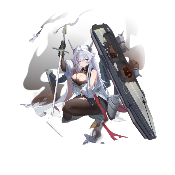 战舰少女R - 堡垒 - 大破立绘