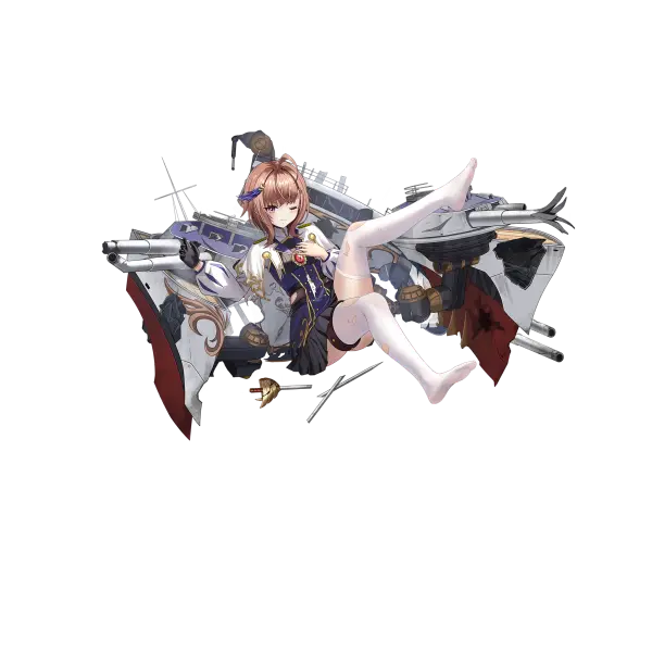战舰少女R - 海梅一世 - 大破立绘