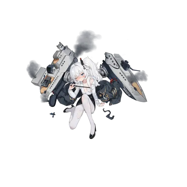 战舰少女R - 阿尔戈 - 大破立绘