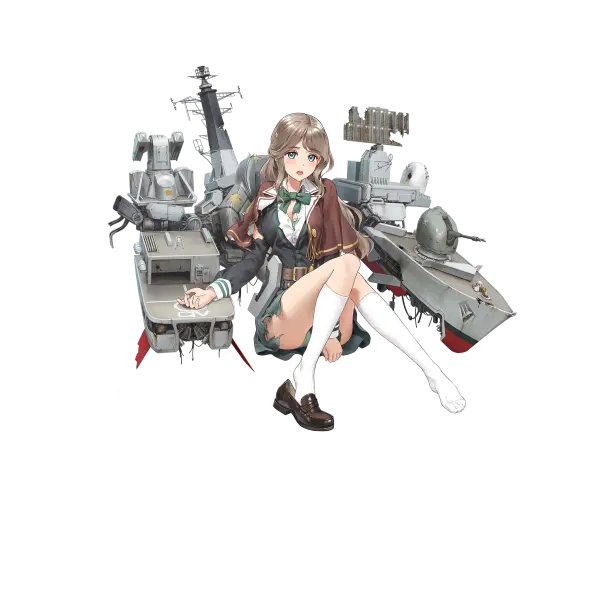 战舰少女R - 考文垂 - 大破立绘