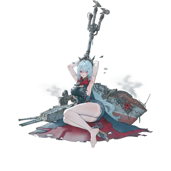 战舰少女R - 21工程 - 大破立绘