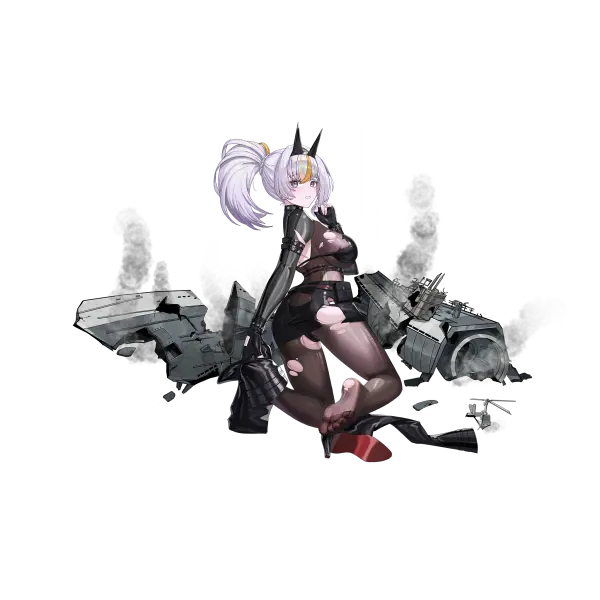 战舰少女R - U-177 - 大破立绘