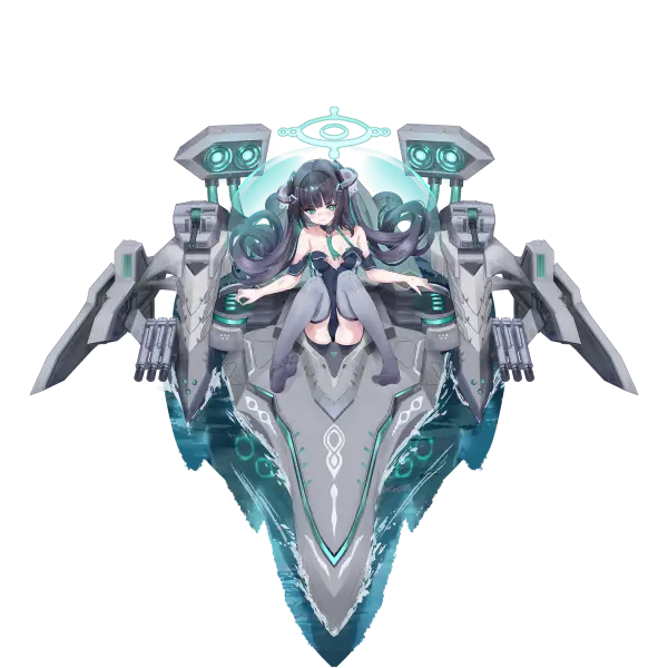 战舰少女R - 科西嘉人 - 大破立绘