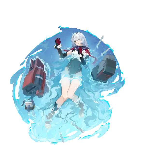 战舰少女R - S-189 - 大破立绘