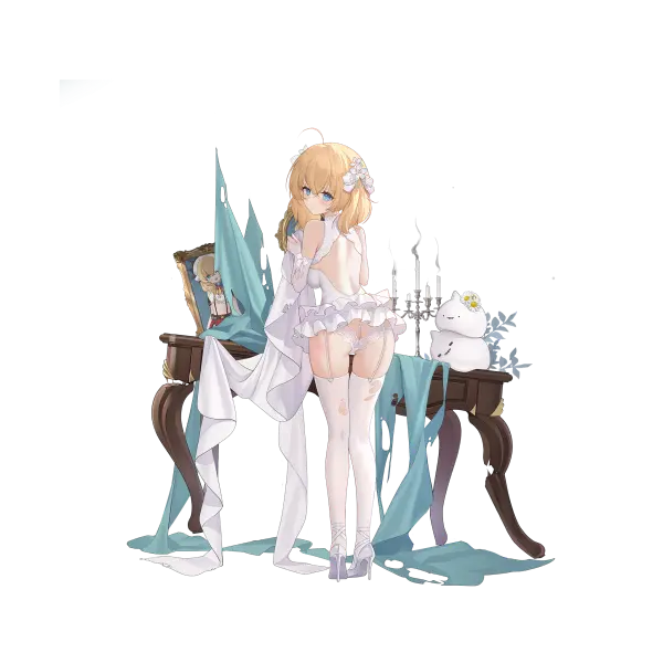 战舰少女R - 基林 - 换装 - 哪里都是你 - 大破立绘