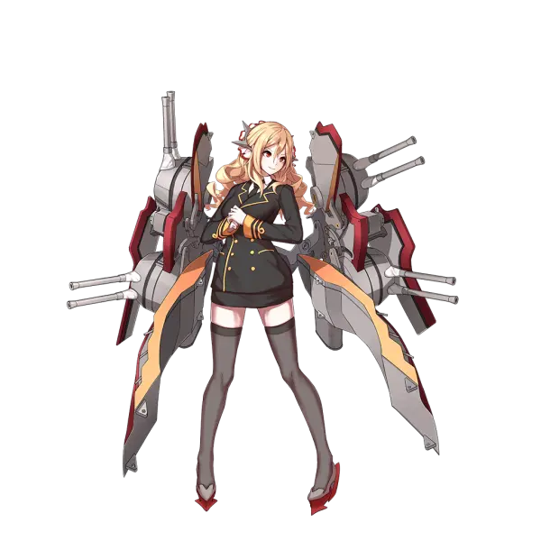 战舰少女R - 厌战 - 换装 - 皇家战姿 - 正常立绘