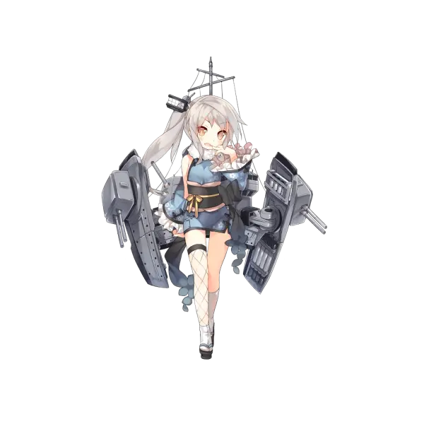 战舰少女R - 宁海·改 - 正常立绘
