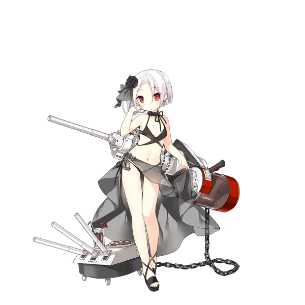 战舰少女R - 维内托 - 换装 - Bikini della cingcia（捆绑式比基尼） - 普通立绘