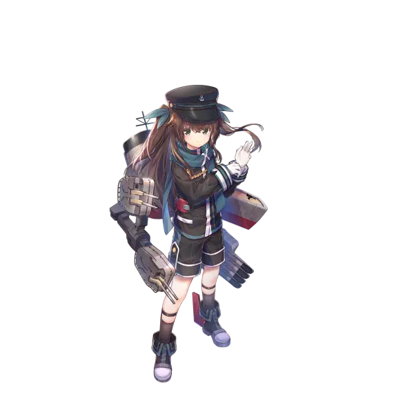 战舰少女R - 黑潮·改 - 正常立绘