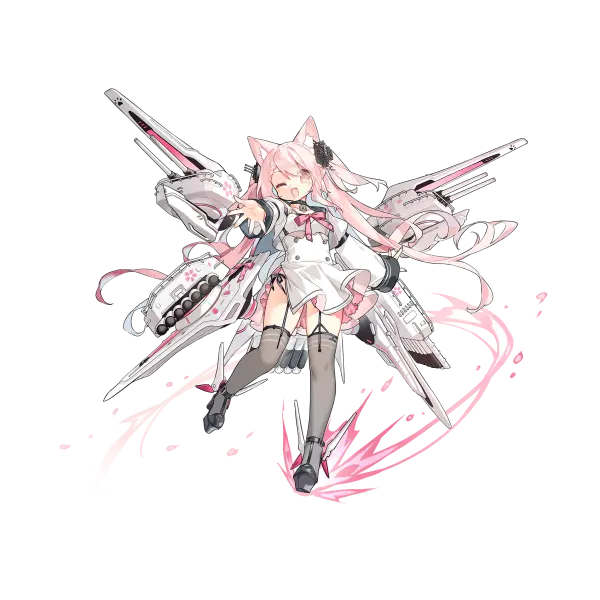 战舰少女R - 岛风(岛风型驱逐舰)·改 - 正常立绘