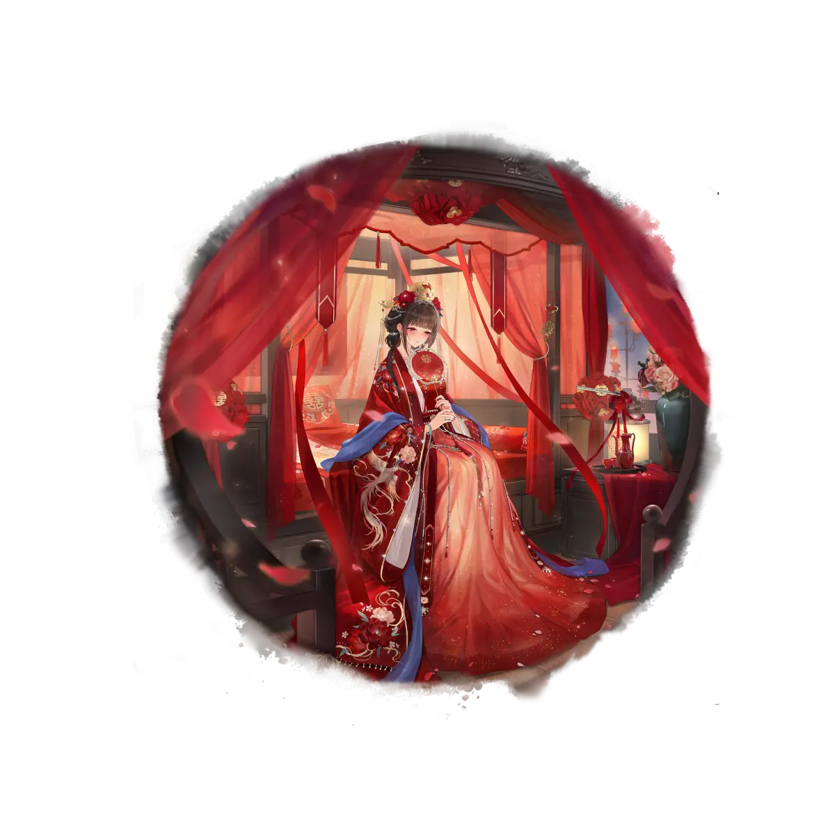 战舰少女R - 逸仙 - 换装 - 照红妆 - 正常立绘