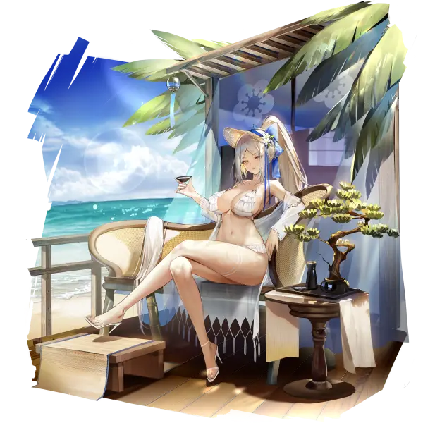 战舰少女R - 加贺 - 换装 - 曦光流虹 - 正常立绘