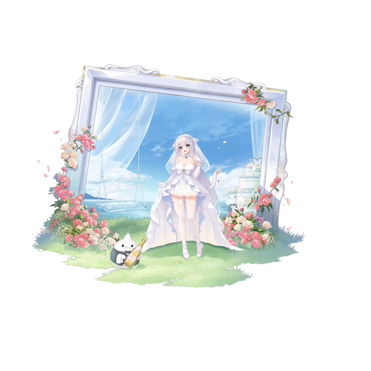 战舰少女R - 克拉克斯顿 - 换装 - 向着无尽的爱 - 正常立绘