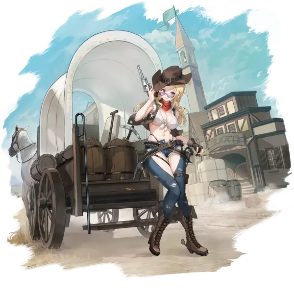 战舰少女R - 兰利 - 换装 - 黄金大劫案 - 正常立绘