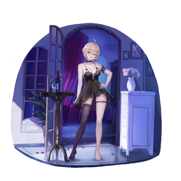 战舰少女R - 潜乙 - 换装 - 幽静私语 - 普通立绘