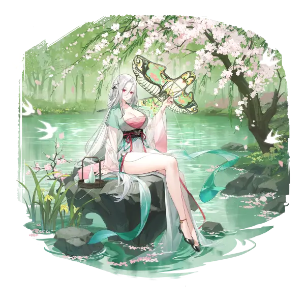 战舰少女R - 85工程 - 换装 - 微醺暖春 - 正常立绘