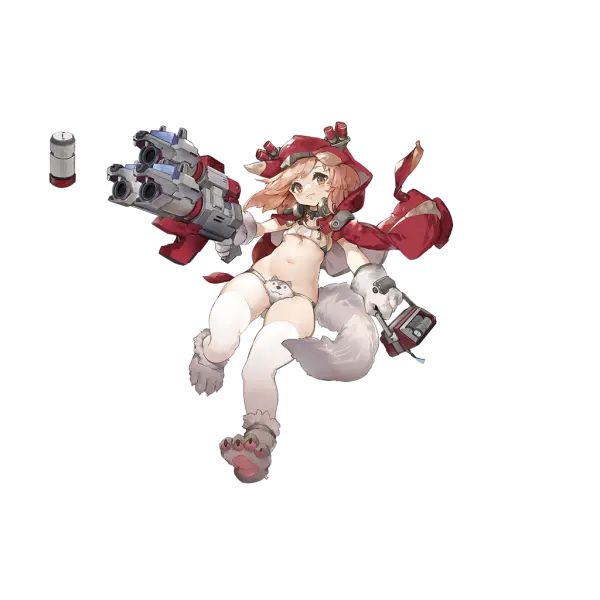 战舰少女R - U-81 - 换装 - 小红狼 - 普通立绘