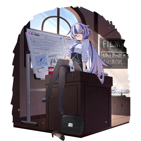 战舰少女R - U-2540 - 换装 - 特别授课 - 正常立绘