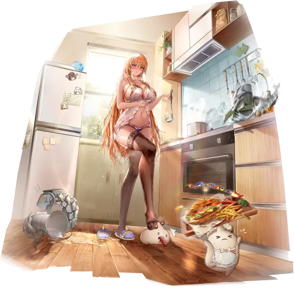 战舰少女R - 波尔扎诺 - 换装 - 混乱厨房 - 正常立绘