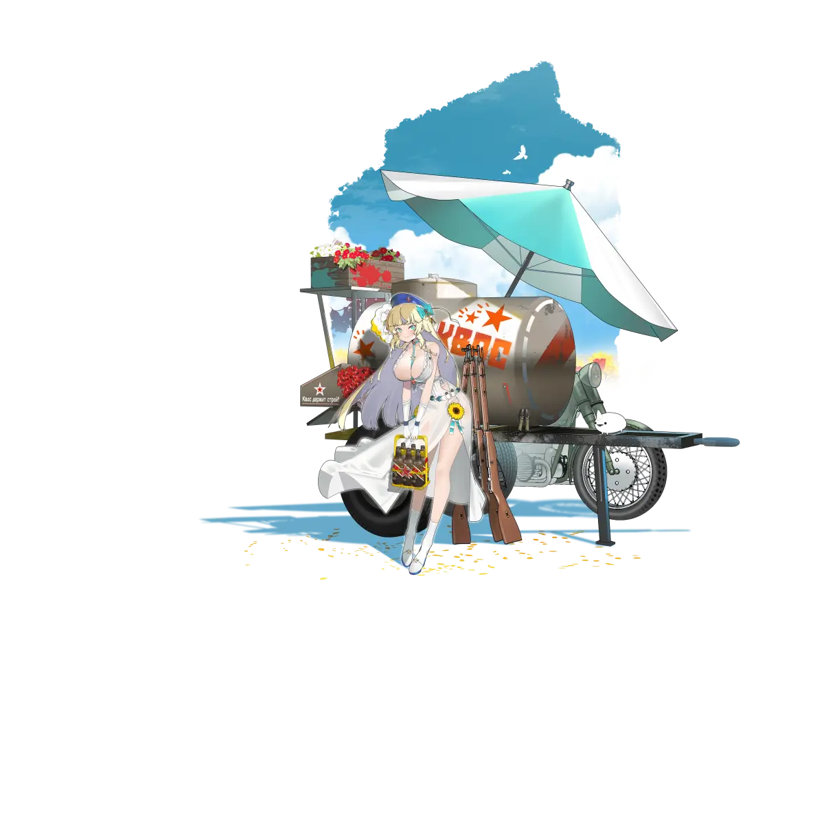 战舰少女R - 捷尔任斯基 - 换装 - 亲爱的你 - 正常立绘