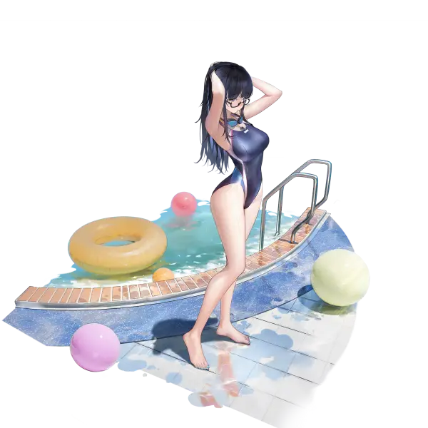 战舰少女R - 德意志(训练巡洋舰) - 换装 - 临时课程 - 普通立绘