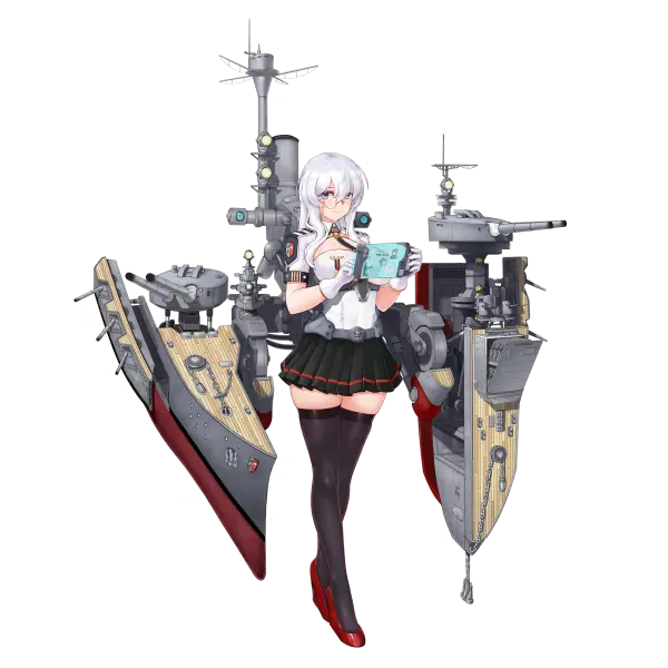 战舰少女R - 石勒苏益格-荷尔施泰因 - 正常立绘
