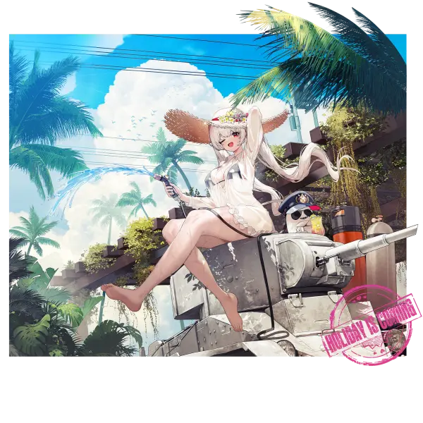 战舰少女R - 金伯恩 - 换装 - 相遇天使 - 普通立绘