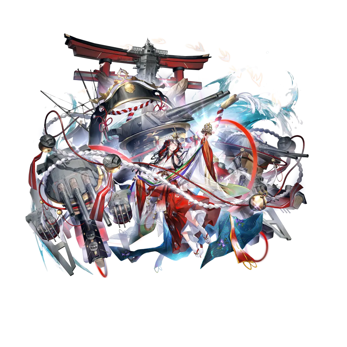 战舰少女R - 武藏 - 正常立绘