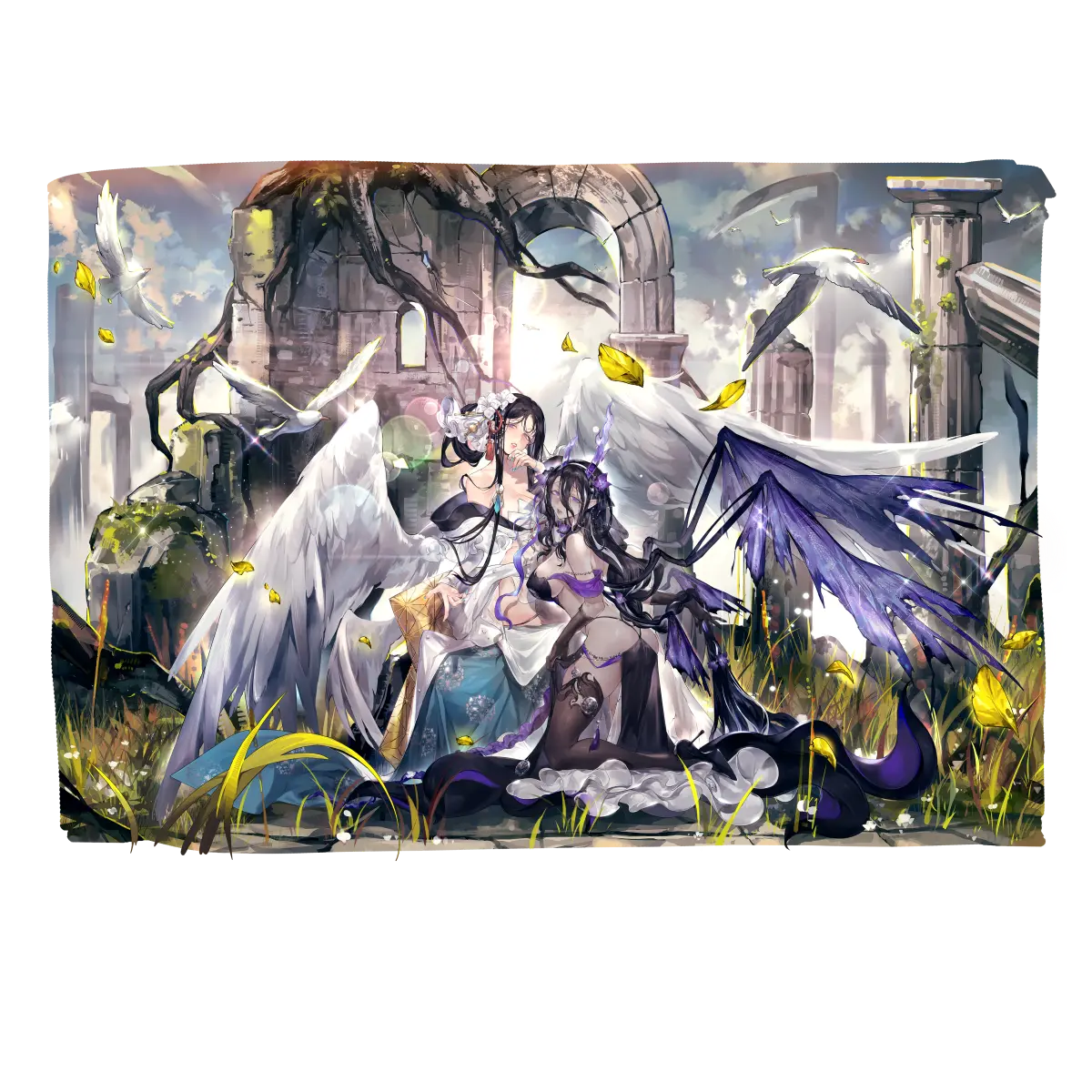 战舰少女R - 武藏 - 换装 - 于残垣之上，燃心火 - 普通立绘