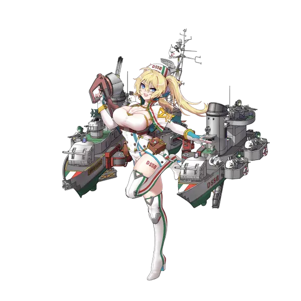 战舰少女R - 冲锋 - 正常立绘