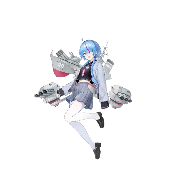 战舰少女R - 狭雾 - 正常立绘