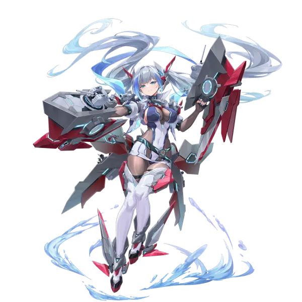 战舰少女R - 米切尔 - 正常立绘