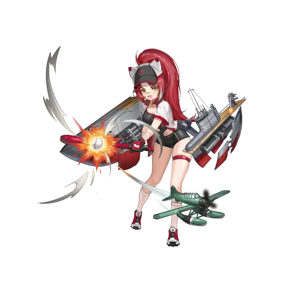 战舰少女R - 伊-17 - 正常立绘