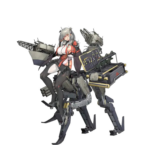 战舰少女R - 自豪 - 正常立绘